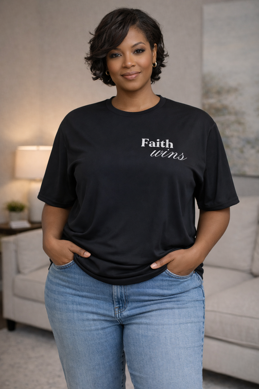 Faith Wins | Unisex Crew Neck T-Shirt
