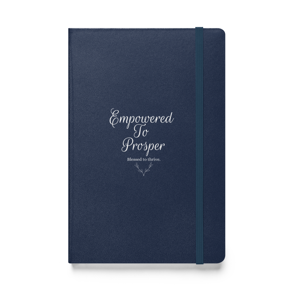 Hardcover bound notebook