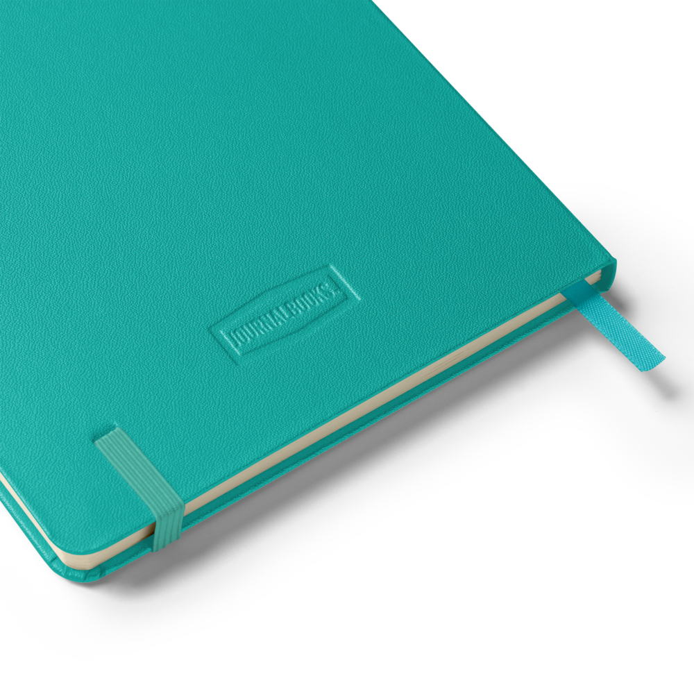 Hardcover bound notebook